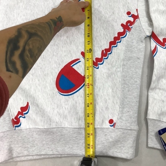 Champion Reverse Weave All Over Logo XS NWT - Picture 7 of 8